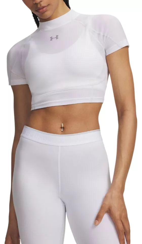 T-shirt Under Armour HeatGear Elite Crop SS