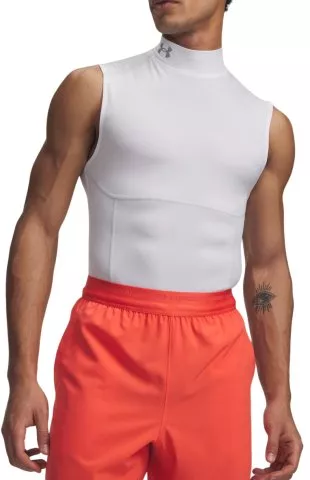 UA HG Elite Sleeveless Mock