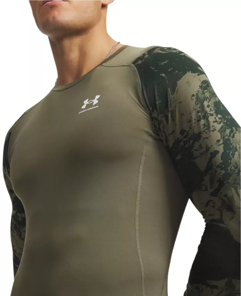 Under Armour HeatGear® Compression Colorblock Hosszú ujjú póló