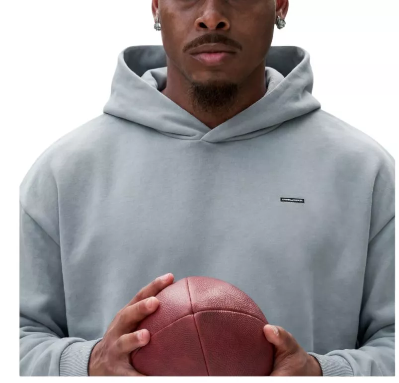 Sweatshirt med huva Under Armour Icon Fleece Washed