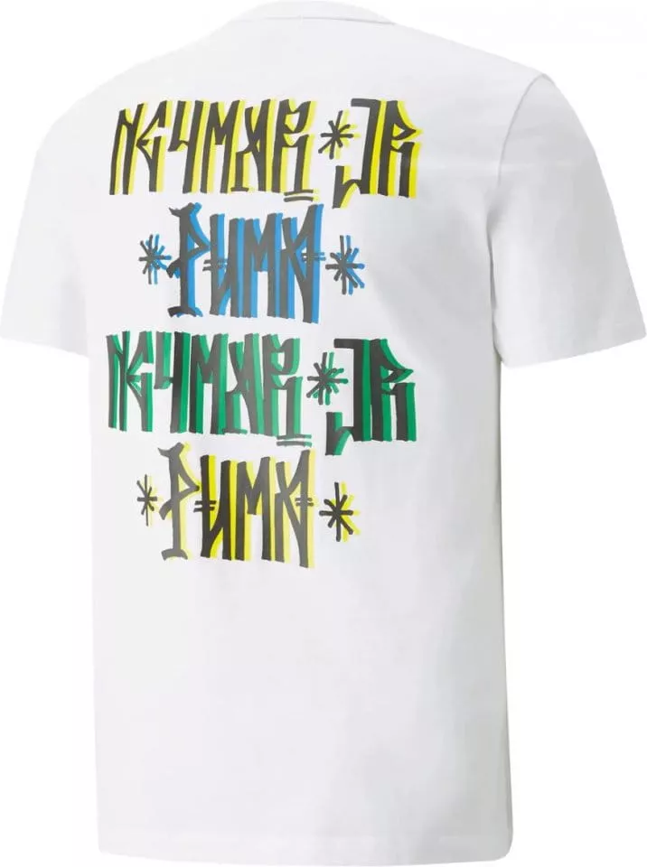 Tee-shirt Puma NJR Copa T-Shirt Kids Weiss F05