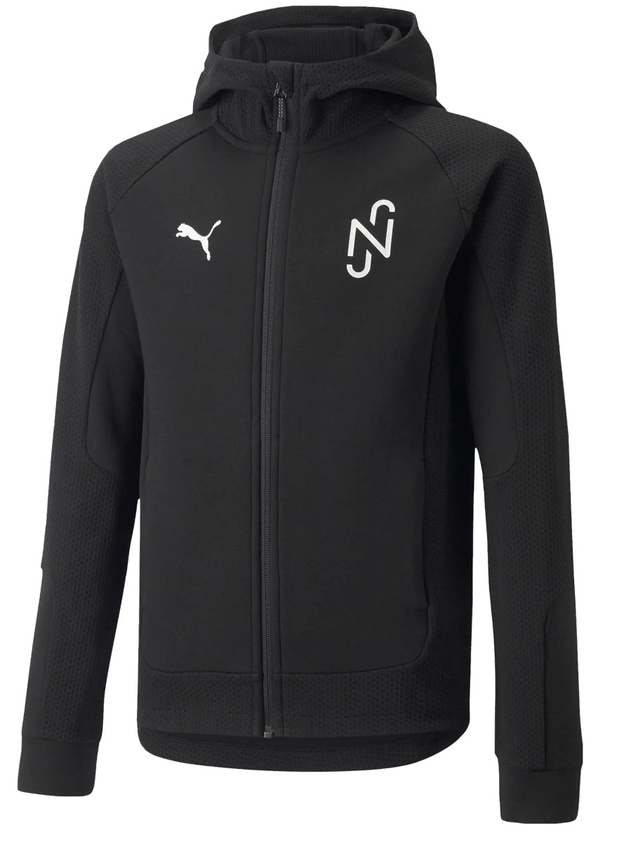 Veste à capuche Puma NJR Evostripe Trainingsjacke Kids Schwarz F01