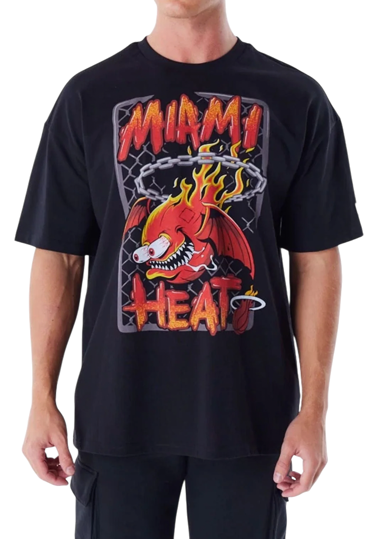 New Era NBA Miami Heat Graphic OZ T-Shirt