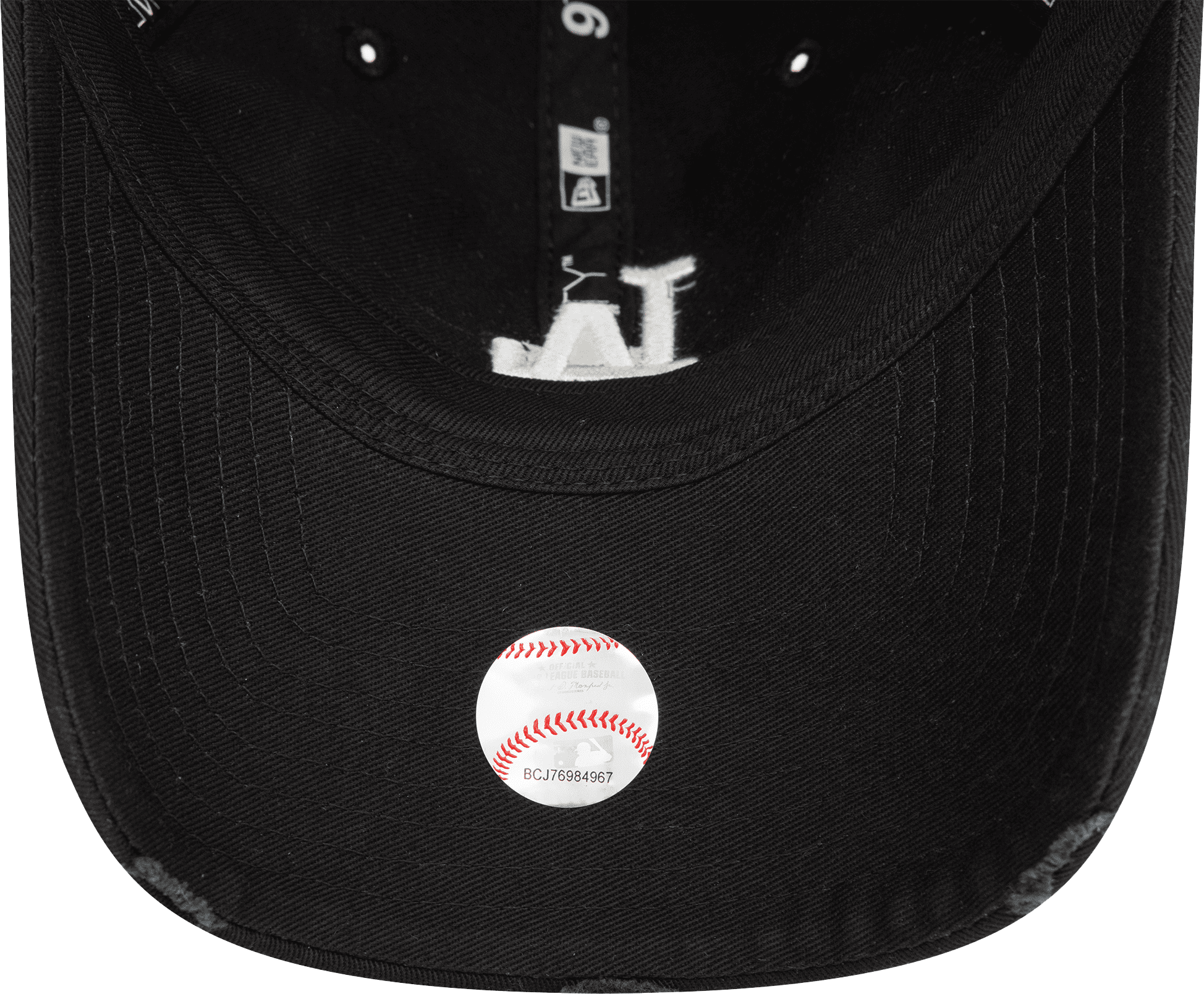 Sapca New Era LA Dodgers Distressed Black 9TWENTY Adjustable Cap