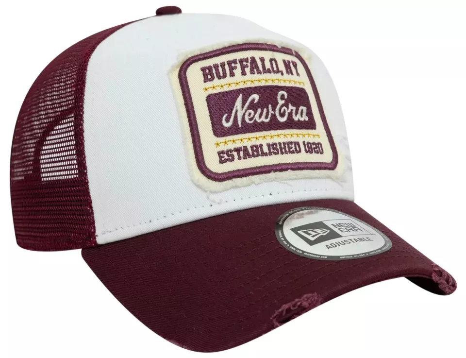 Sapca New Era Patch Distressed 9FORTY A-Frame Trucker