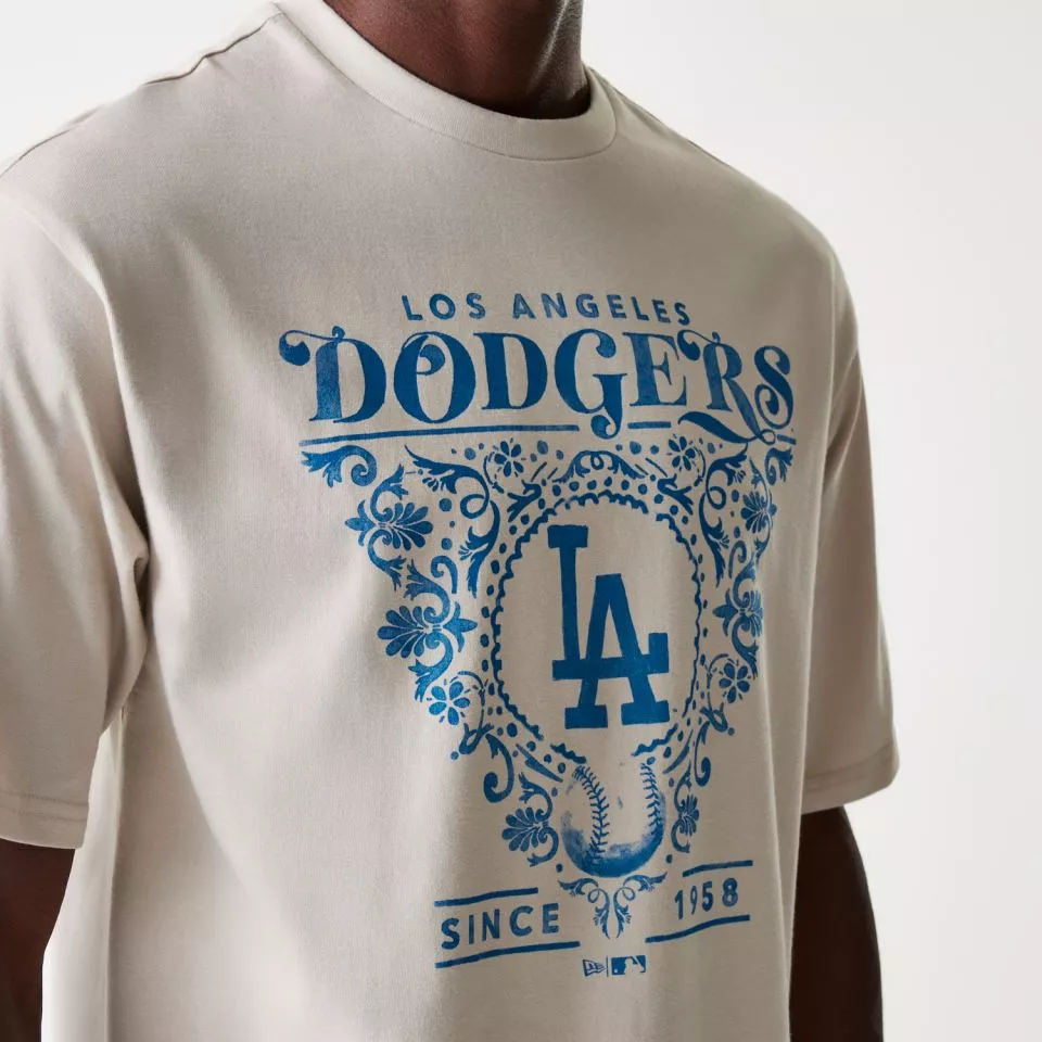 Tricou New Era MLB Los Angeles Dodgers Floral Graphic Oversized T-Shirt