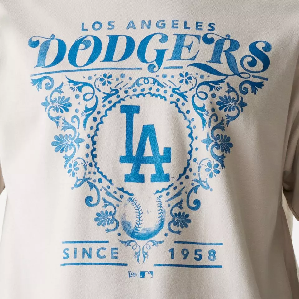 Tricou New Era MLB Los Angeles Dodgers Floral Graphic Oversized T-Shirt