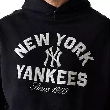 Pánská mikina s kapucí New Era MLB Heritage New York Yankees Oversized