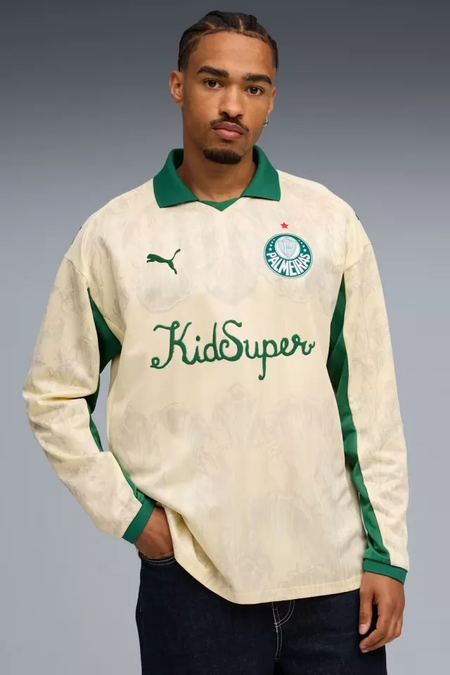 Long-sleeve T-shirt Puma KIDSUPER Palmeiras LS Retro Shirt