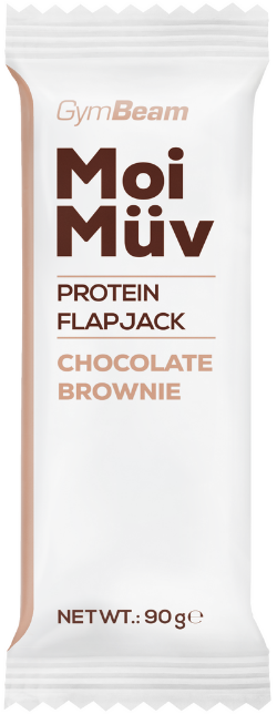 Protein bar GymBeam Flapjack 90 g chocolate brownie
