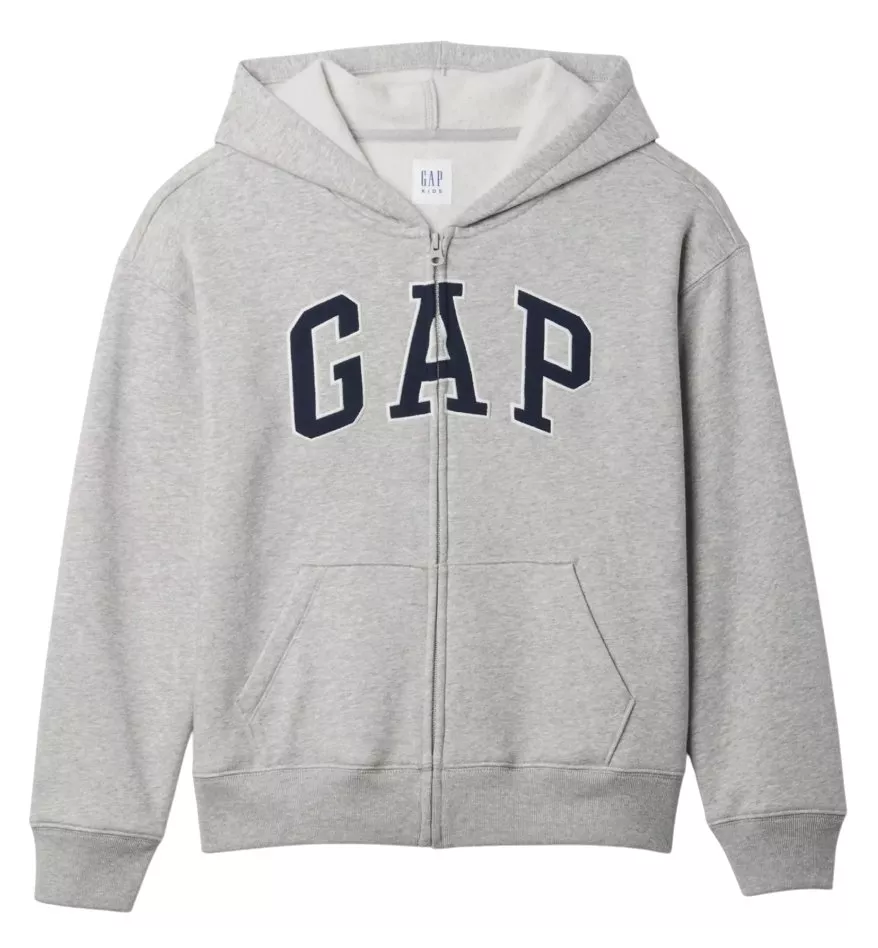 Mikina s kapucňou GAP Logo Fullzip