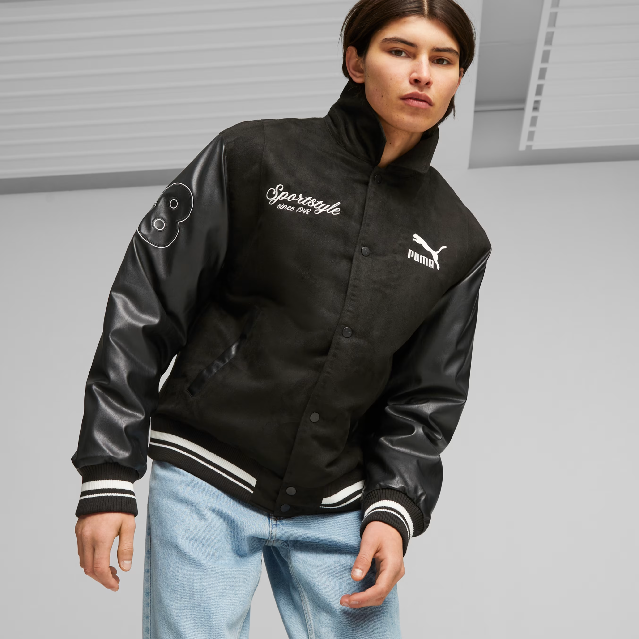 Geci Puma TEAM Men's Varsity Jacket - 11teamsports.ro