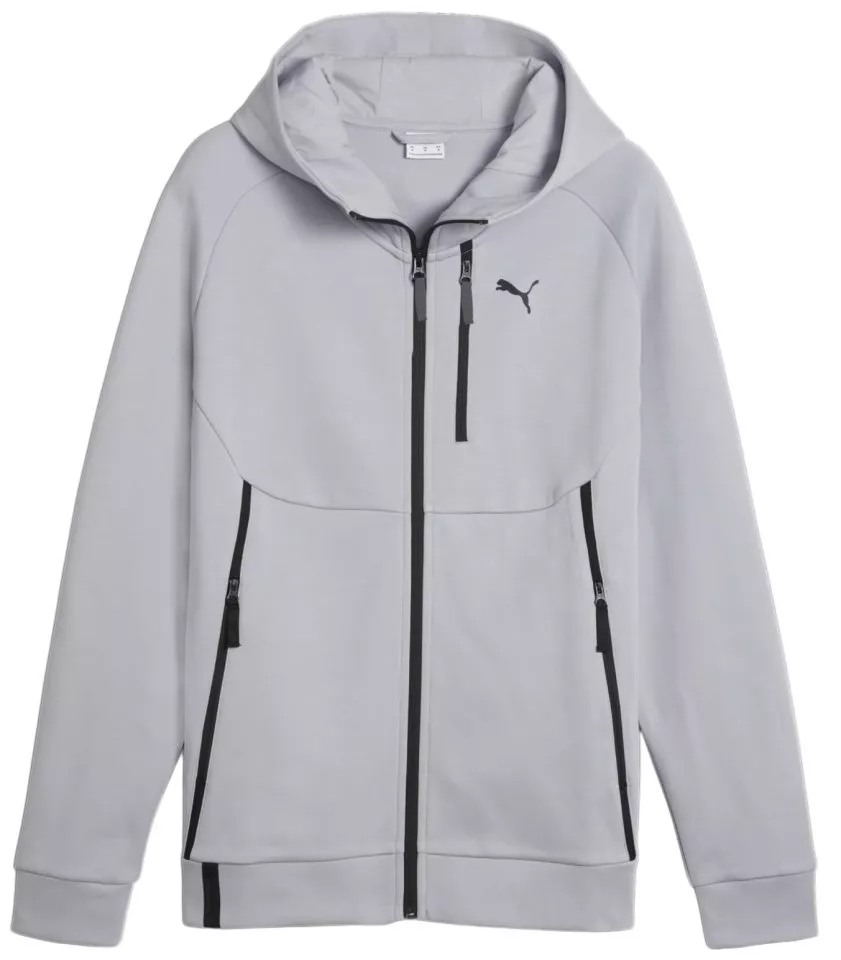 Суитшърт с качулка Puma Tech Full-Zip