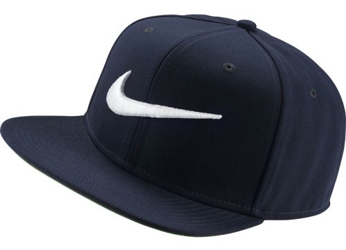 Czapka bejsbolówka Nike SWOOSH PRO - BLUE
