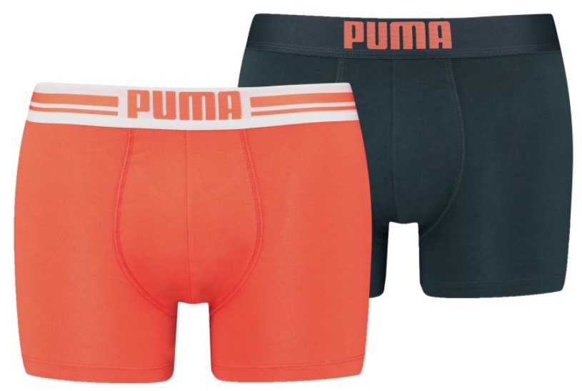 Boxerky Puma Placed Logo Boxer 2 Pack