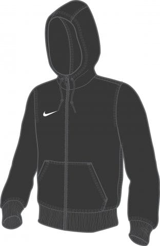 nike team club full zip hoodie