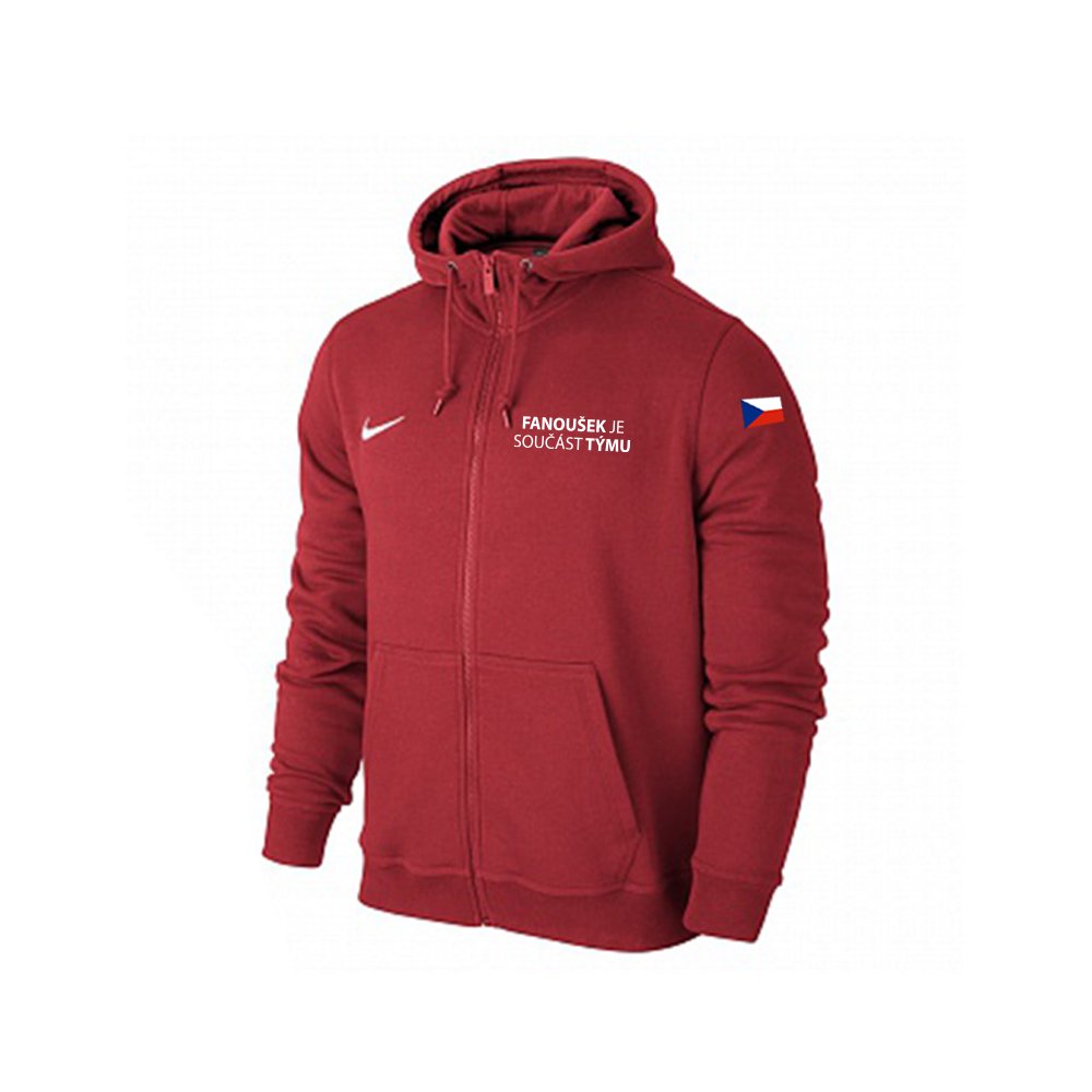 Hanorac cu gluga Nike Team Club Full-Zip Hoodie