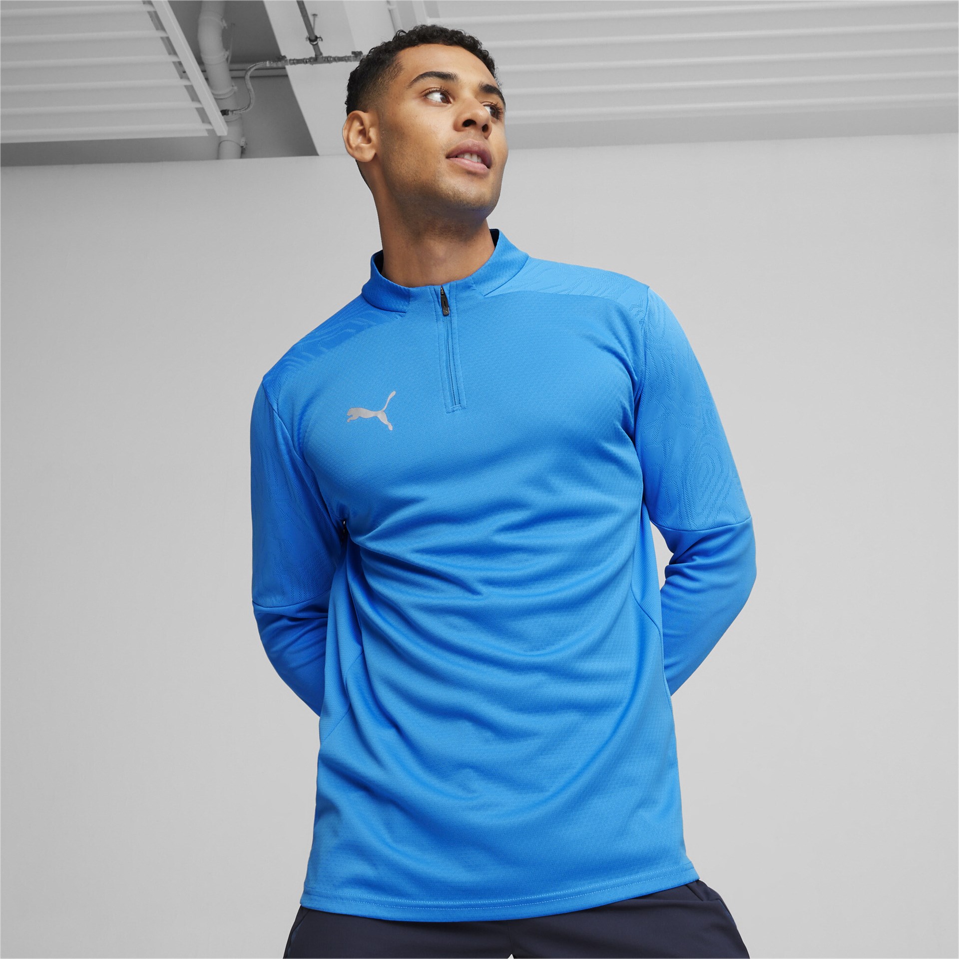 Long-sleeve T-shirt Puma teamFINAL Training 1/4 Zip Top