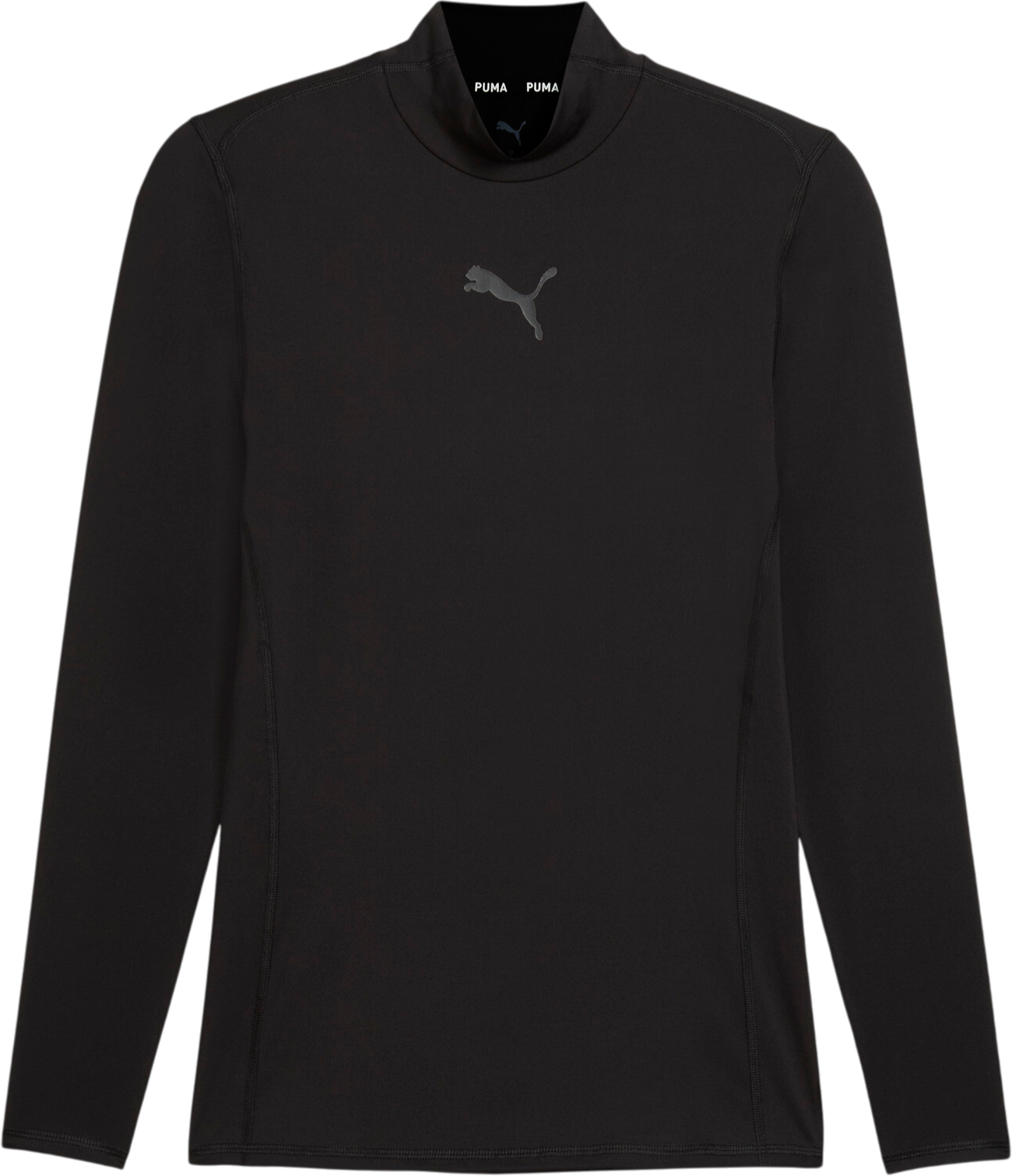 Puma teamLIGA26 Baselayer Warm T-shirt met lange mouwen, L, Zwart