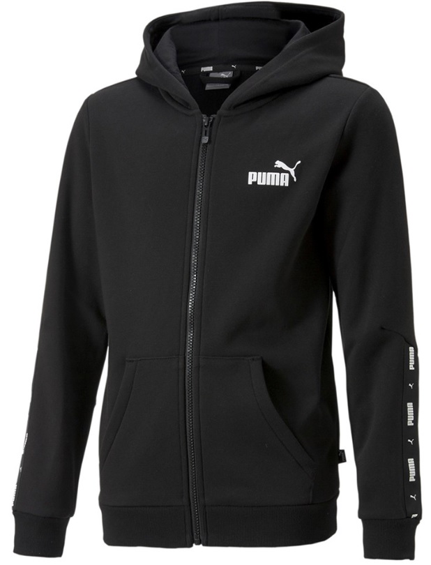 Φούτερ-Jacket με κουκούλα Puma ESS+ Tape Full-Zip Hoodie FL B