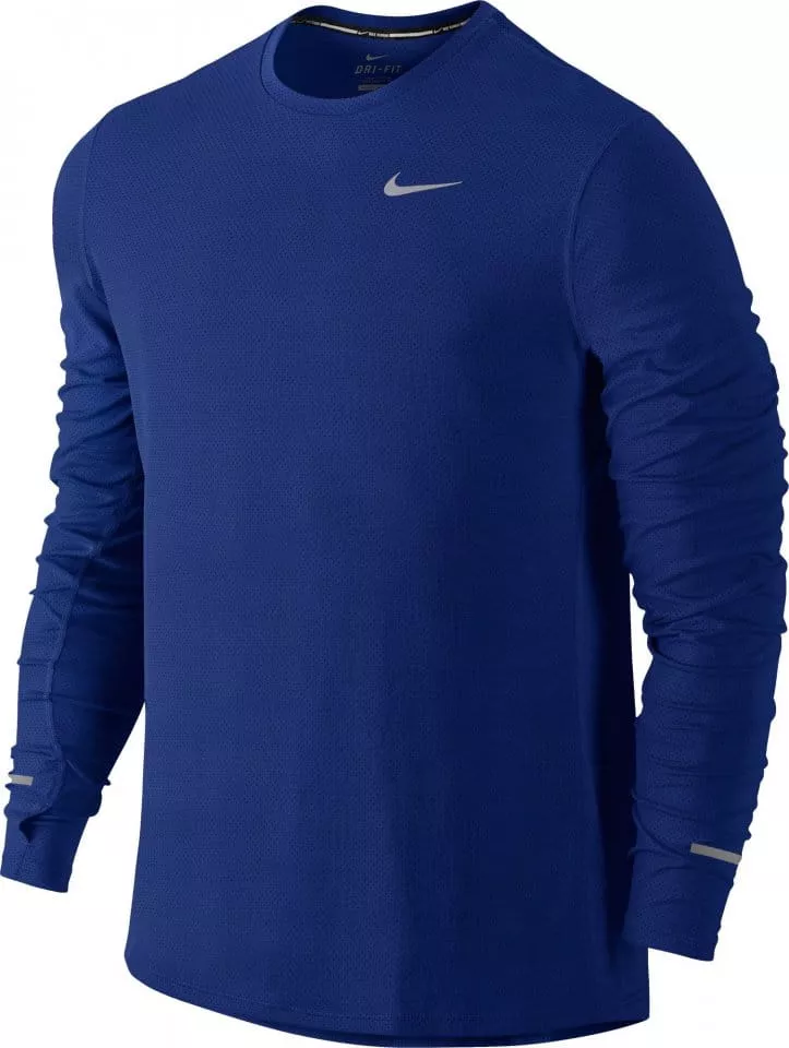 Pánské běžecké triko s dlouhým rukávem Nike Dri-FIT Contour