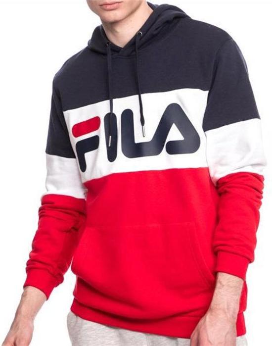 Sweatshirt Fila MEN NIGHT blocked hoody