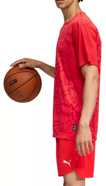 Koszulka Puma Teamjaws Graphic Ss Shooting Shirt