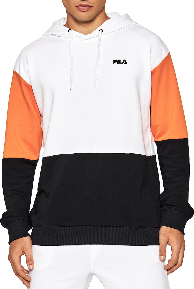 Φούτερ-Jacket με κουκούλα Fila MEN DAVIS blocked hoody