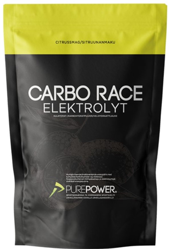 a energy drinky Pure Power Carbo Race Electrolyte Citrus 1 kg