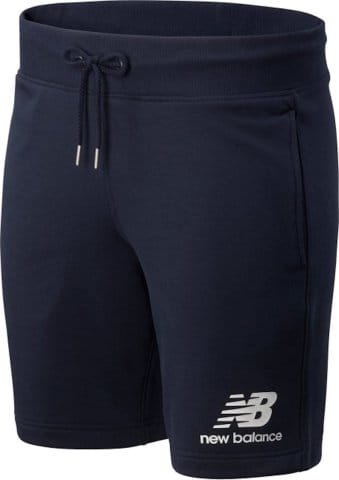 new balance essentials stacked logo shorts