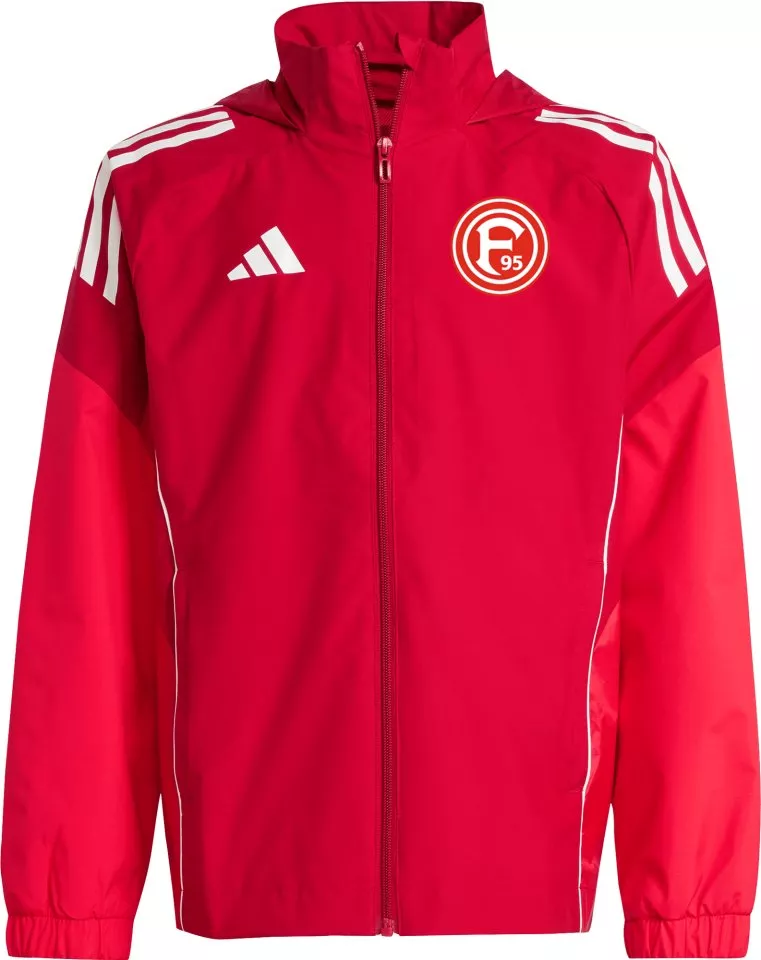 Jakna s kapuljačom adidas Fortuna Düsseldorf Rain Kids