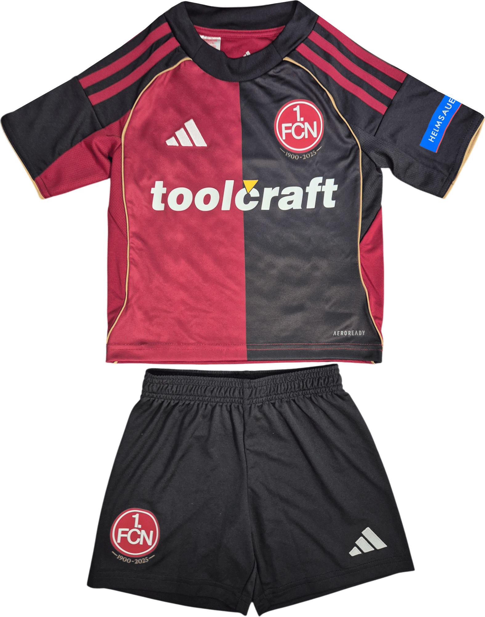 1. FC Nürnberg Home Jersey Set 2025/26 Kids