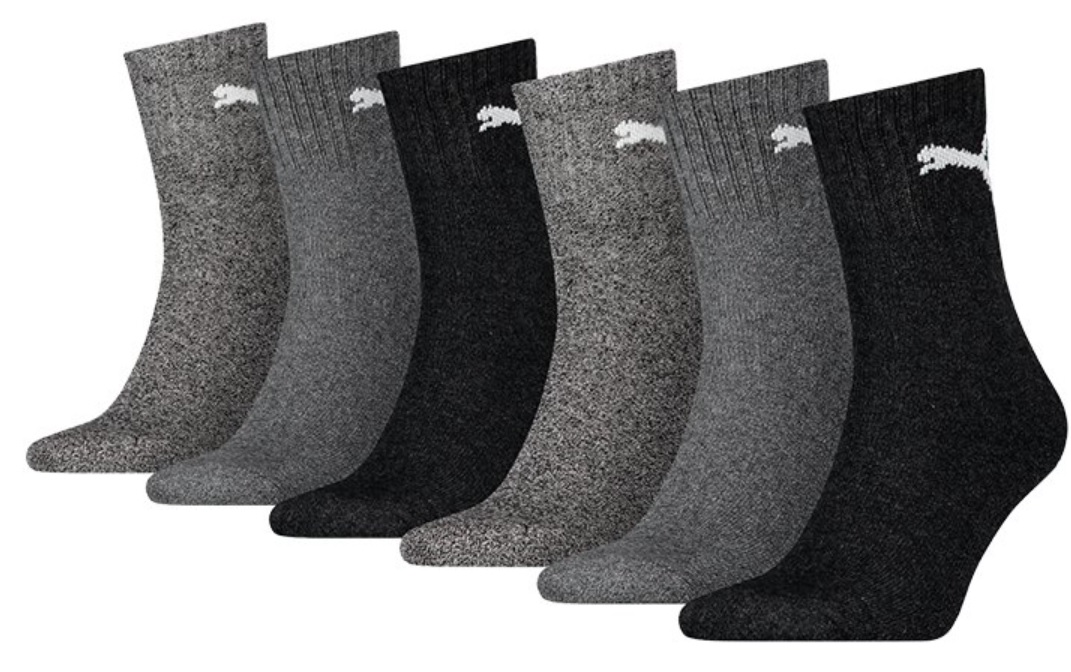 Puma Short Crew Socks 6 Pack Zoknik