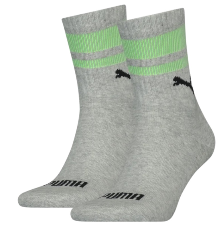 Ponožky Puma Unisex New Heritage Crew 2er Pack Socks