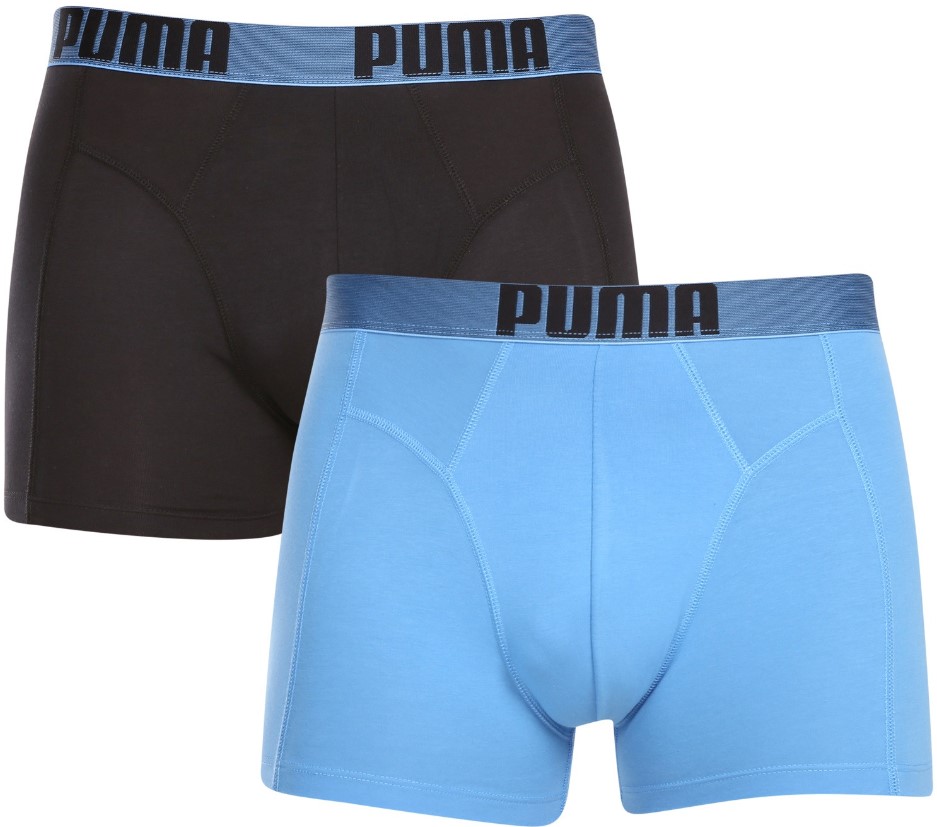 Boxeri Puma New Pouch Boxer 2er Pack Blau Schwarz F004