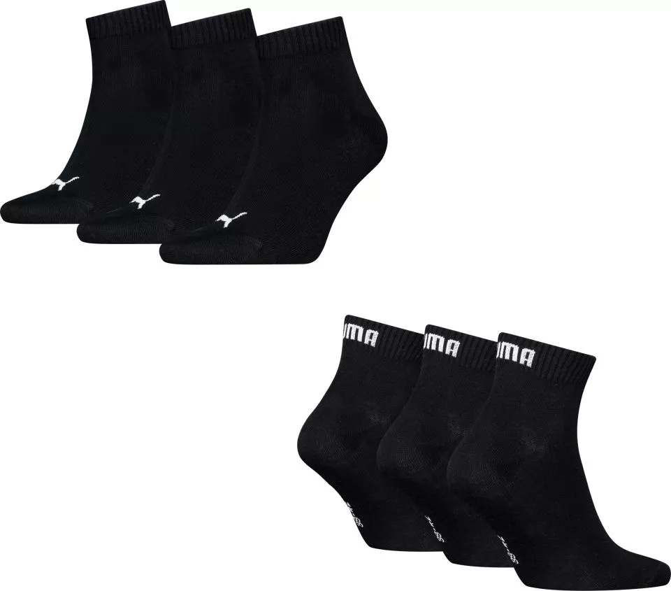Чорапи Puma Quarter Plain 3P Socks