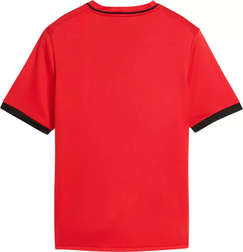 Dziecięcy dres z krótkim rękawem Puma teamLIGA26 Striped
