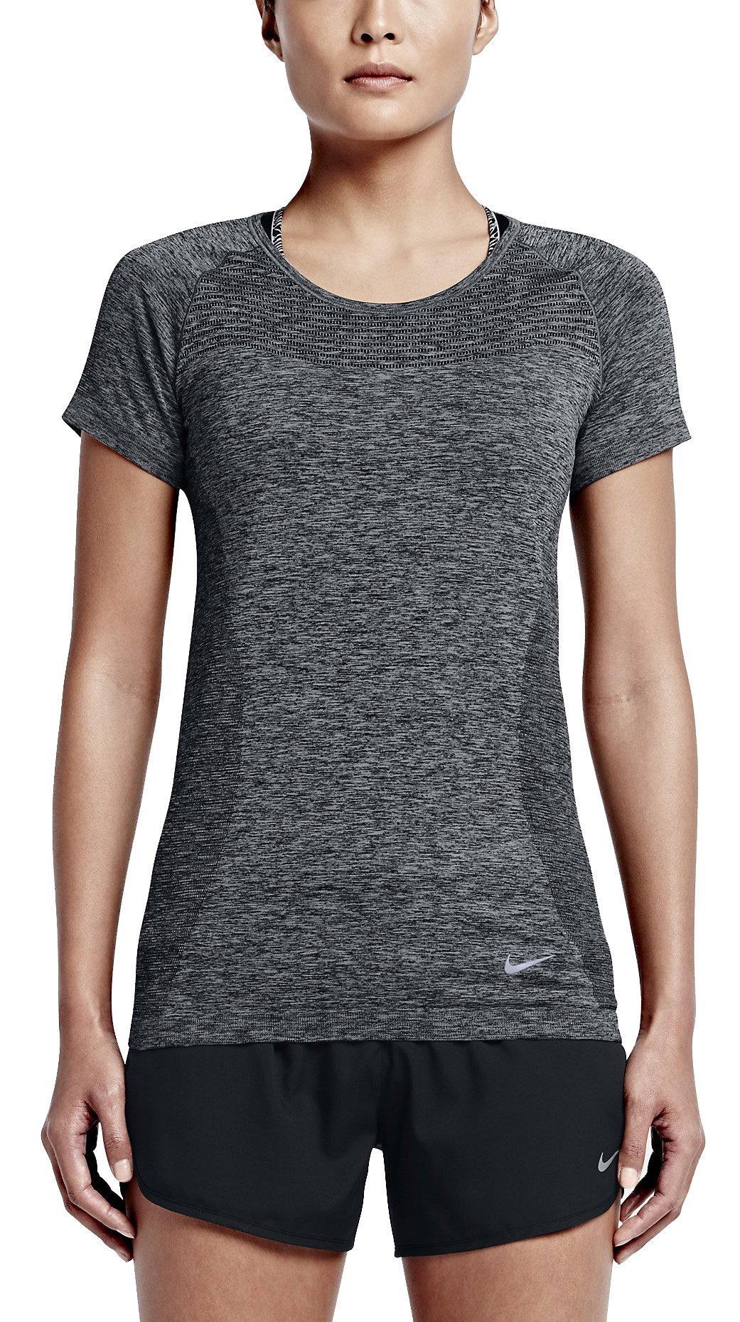 Dámské běžecké triko s krátkým rukávem Nike Dri-FIT KNIT