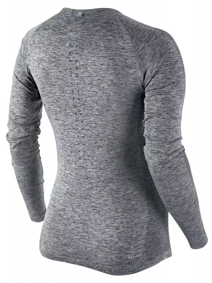 Dámské běžecké tričko s dlouhým rukávem Nike Dri-FIT KNIT