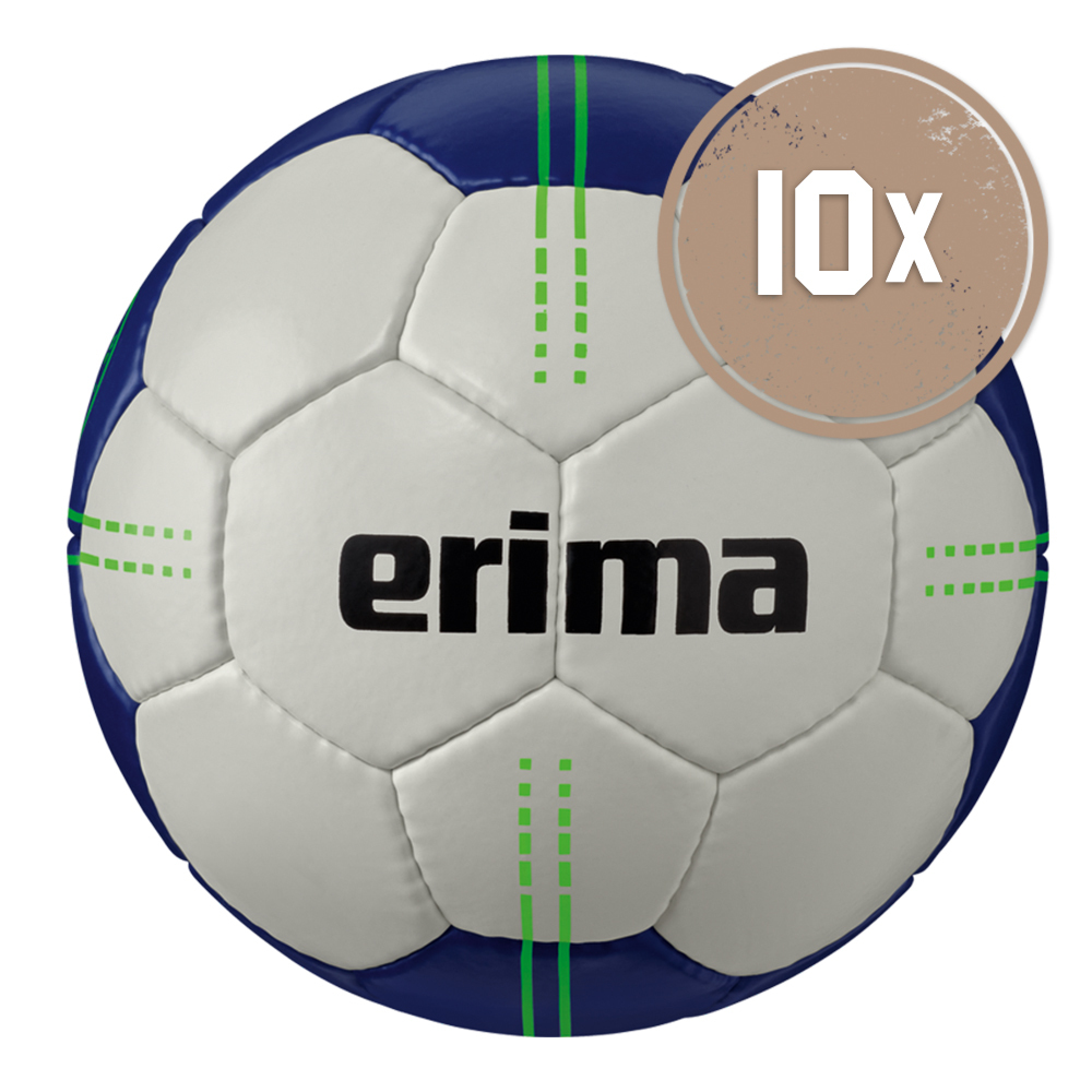 Set 10 házenkářských míčů Erima Pure Grip No.1