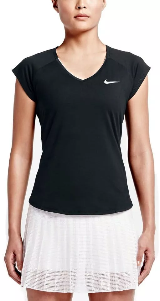 Dámské tenisové tričko s krátkým rukávem NikeCourt Top Pure