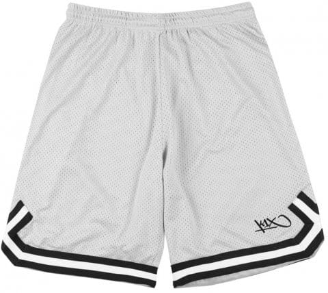 HARDWOOD BIG HOLE MESH DOUBLE X SHORTS