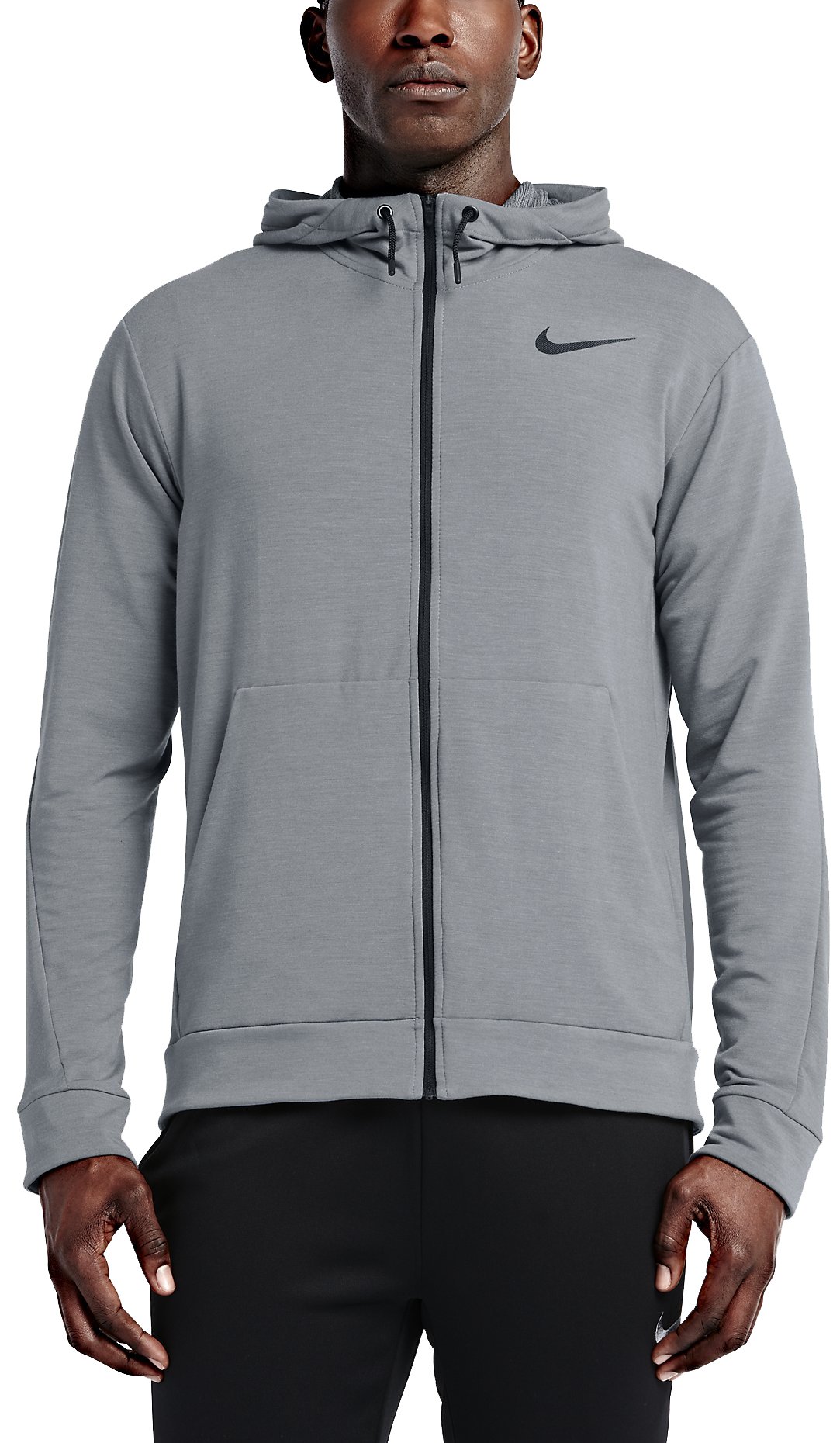 Hooded sweatshirt Nike DRI-FIT TRAINING FLEECE FZ HDY