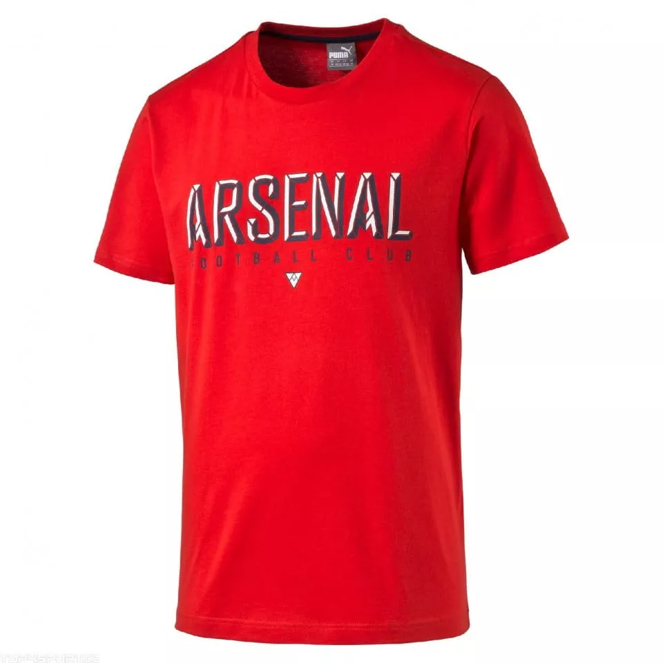 Triko Puma Arsenal Fan Tee high risk red