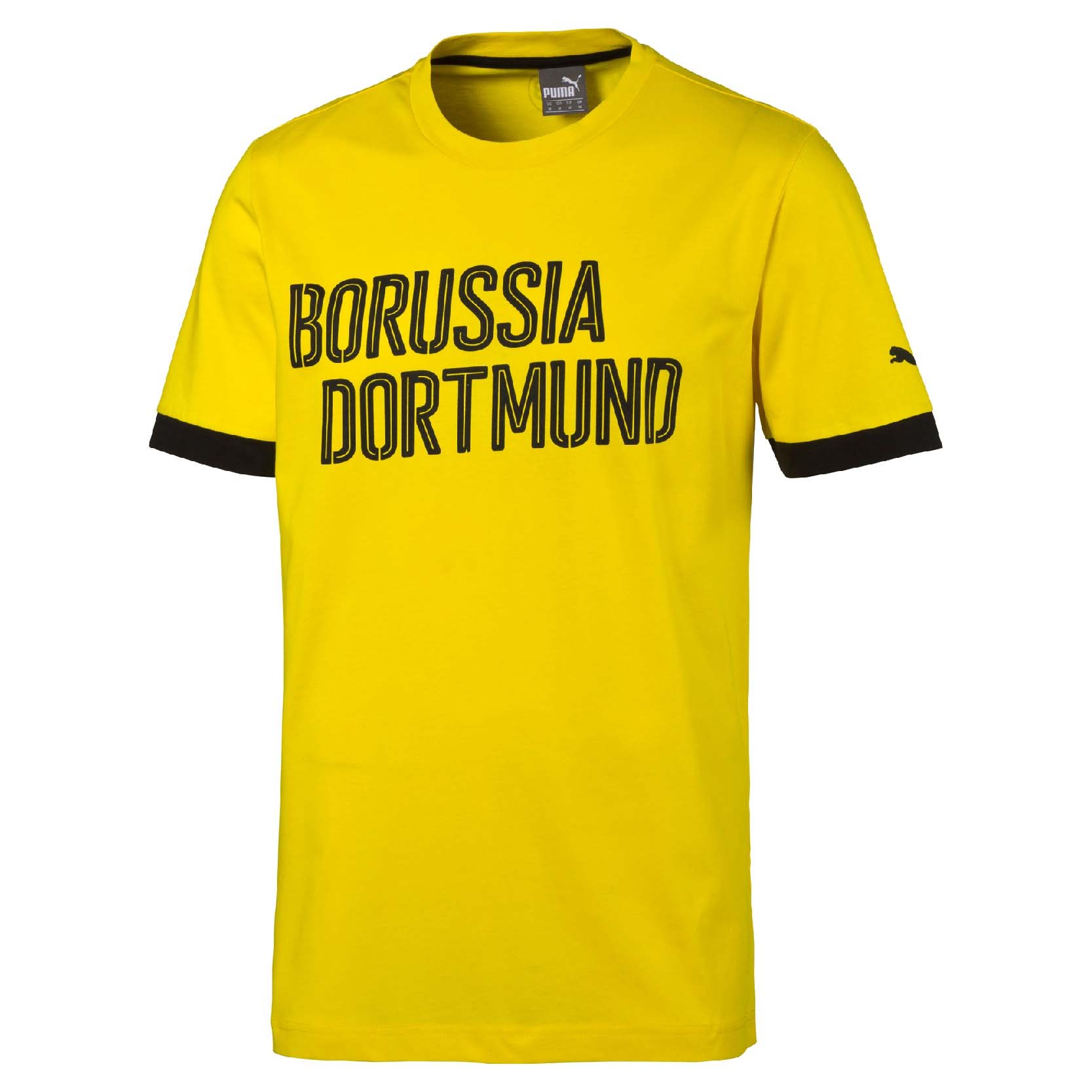 Tričko Puma BVB Borussia Tee cyber yellow-black