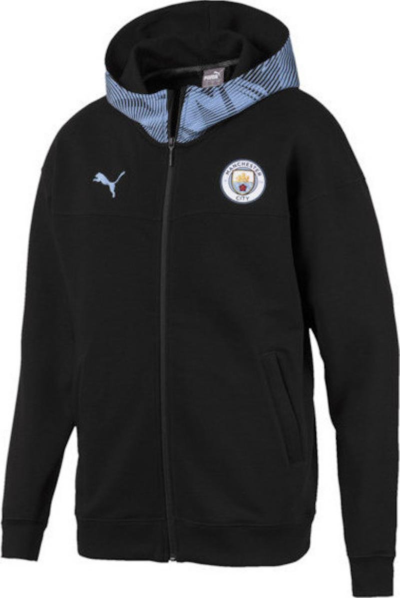 Sudadera con capucha Puma Manchester City FC Casuals FZ Hoodie