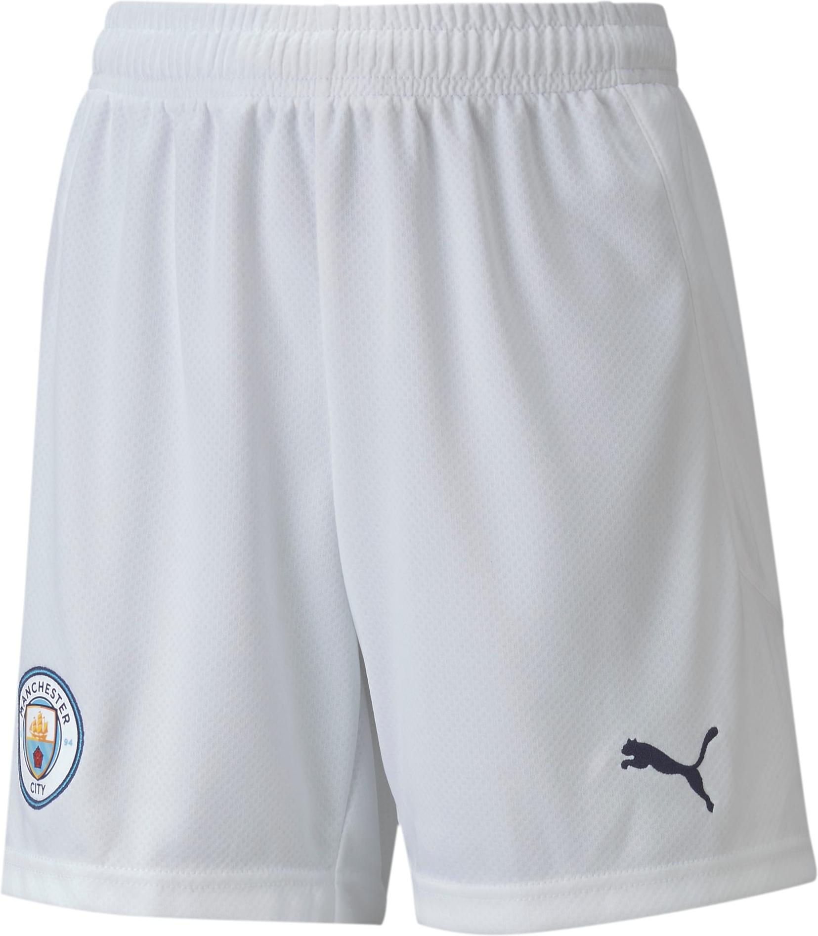 Puma Man City Replica Youth Football Shorts Home 2020/21