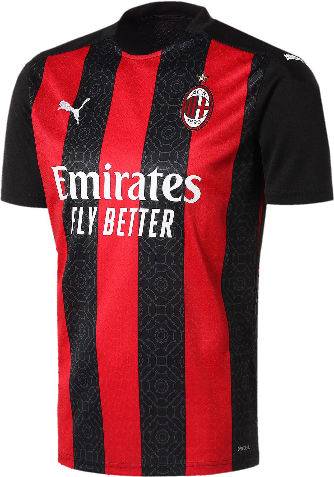 Replika pánského dresu s krátkým rukávem Puma AC Milán 2020/21