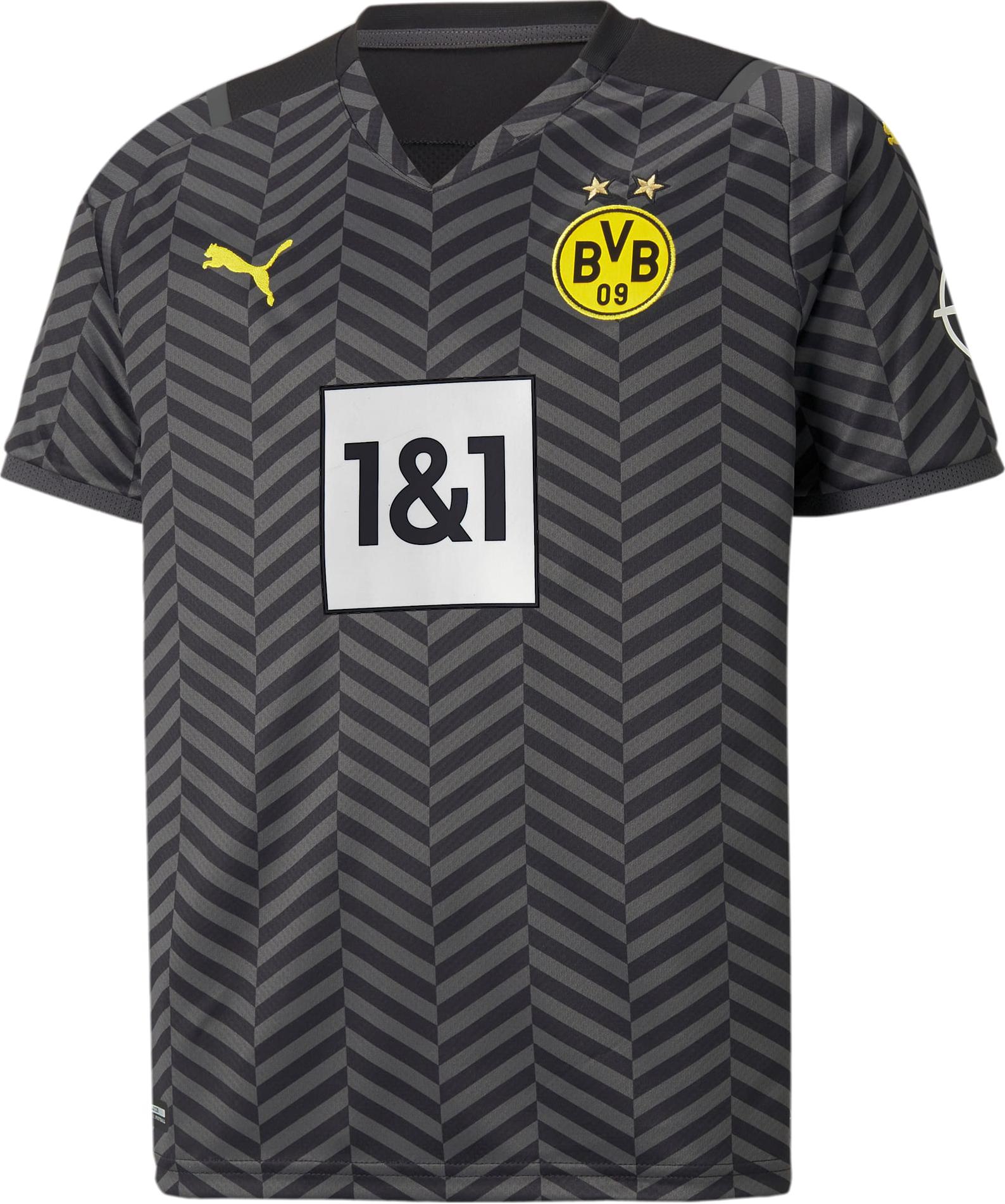 Dětský venkovní dres s krátkým rukávem Puma Borussia Dortmund 2021/22