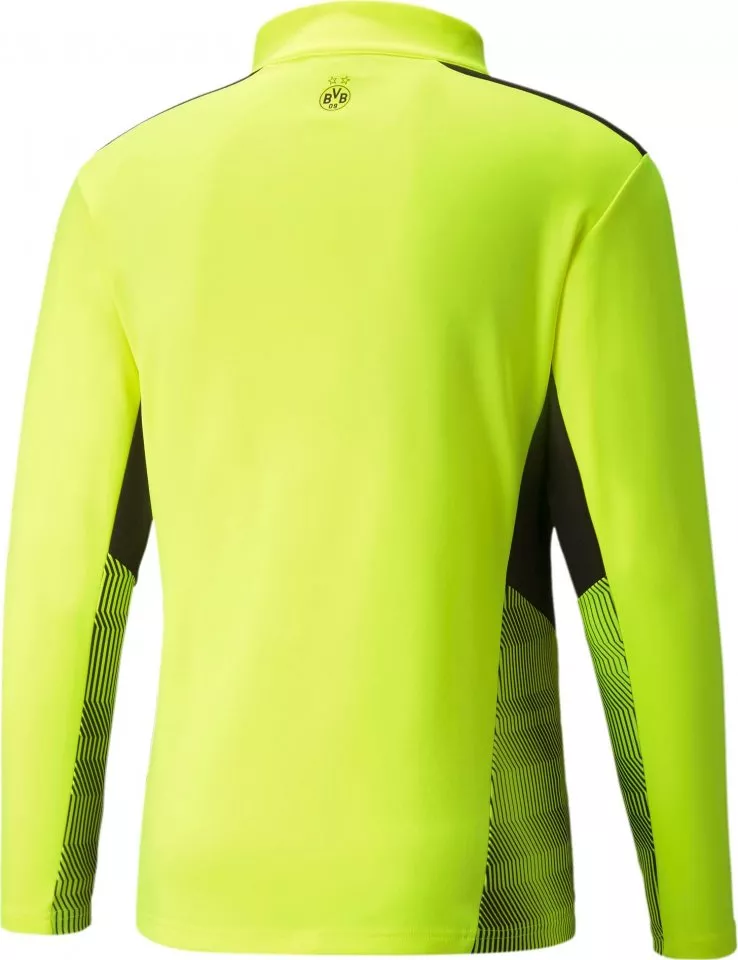 Puma BVB Training 1/4 Zip Top Hosszú ujjú póló